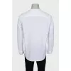 Men's collarless shirt