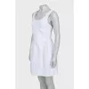 White sleeveless dress