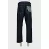 Men's jeans with brand logo