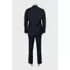 Men's pinstripe wool suit