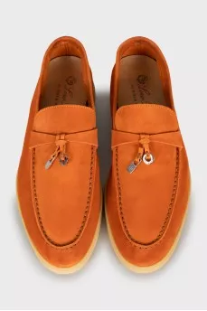 Summer Charms Walk Orange Loafers