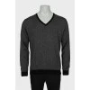 Men's cashmere and silk jumper