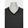 Men's cashmere and silk jumper