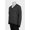 Men's cashmere and silk jumper