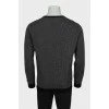 Men's cashmere and silk jumper