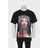 Men's Oversized T-Shirt with Print