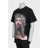 Men's Oversized T-Shirt with Print