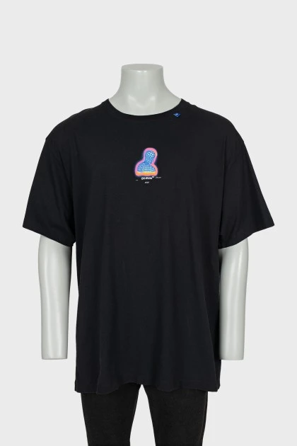 Men's oversize t-shirt with print