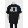 Men's oversize t-shirt with print