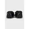 Patent leather moccasins
