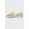 Mesh Espadrilles with Lace