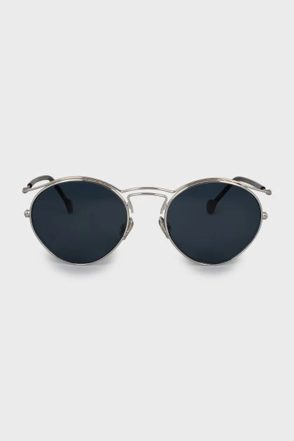 teashades sunglasses silver frame