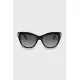Sunglasses with silver elements