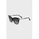 Sunglasses with silver elements