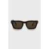 Sunglasses with brown lenses