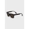 Sunglasses with brown lenses