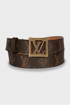 Belt with branded print