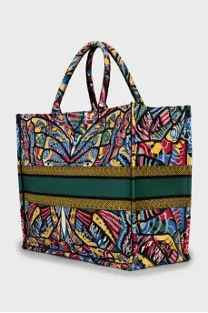 Canvas bag with embroidery