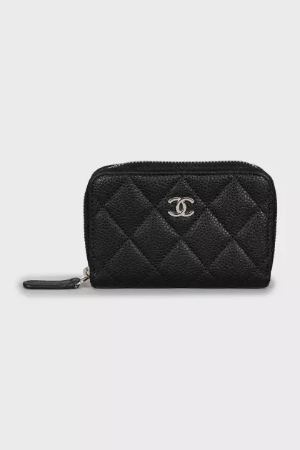 Quilted Zip Wallet