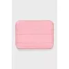 Pink embossed cardholder