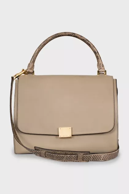 Trapeze Leather Bag