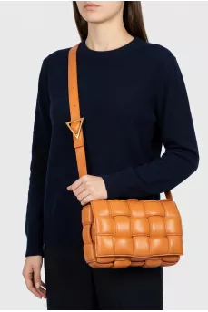 Orange Padded Cassette Bag