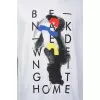 Print T -shirt in front