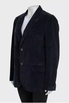 Men's blue corduroy jacket