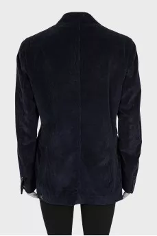 Men's blue corduroy jacket