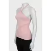 Pink Off Shoulder Top