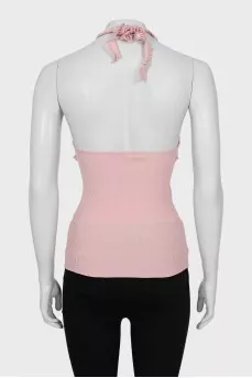 Pink Off Shoulder Top