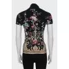 Top with gold buttons
