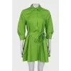 Loose green dress