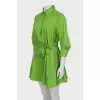 Loose green dress