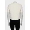 White tweed jacket