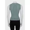 Lace V-neck top