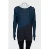Long sleeve with slits