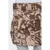Skirt with golden buttons