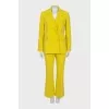 Yellow suit with trousers