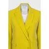 Yellow suit with trousers