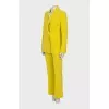 Yellow suit with trousers