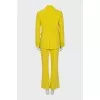Yellow suit with trousers