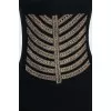 T-shirt decorated with crystals and beads