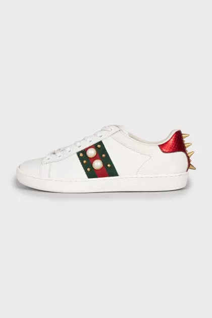 Ace leather sneakers