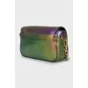 Multichrome leather crossbody bag