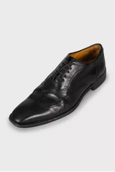 Men's leather lace-up shoes