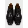 Men's leather lace-up shoes
