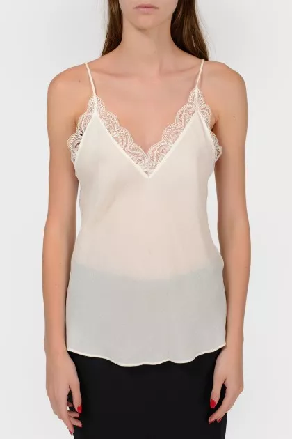 Translucent top on straps