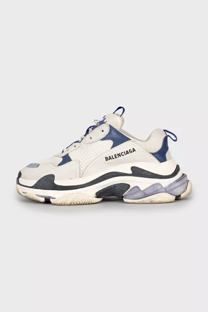Кроссовки Triple S с логотипом