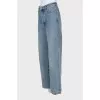 High Waist Button Down Jeans